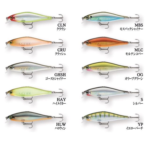 ラパラ シャト゛ウラッフﾟシャット゛ 9 cm クラッシュ: バスルアー