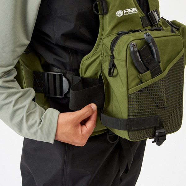 リバレイ ライフジャケット 7761 RBBタイドゲームベストII ブラック