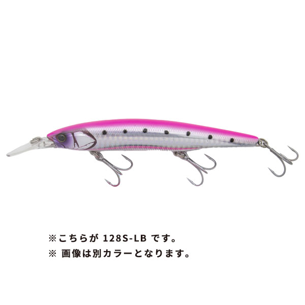 ジャッカル シーバスルアー ビッグバッカー 湾岸ミノー128S-LB 超 