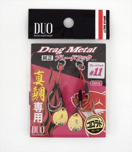 DUO デュオ アシストフック ドラッグメタルCT真鯛 ブレードフックDC-MD