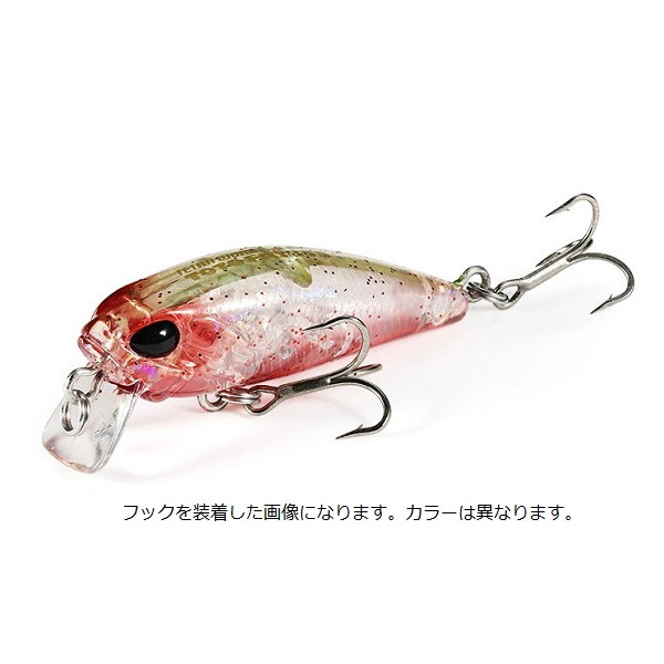 ORA RS75 FAT 0503 湖　ルアー　蛍光ピンク　テンプテーション デュオ テトラワークス トトファット35S CLA0602 クリアピンクヘッド