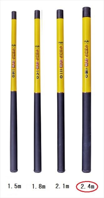 がまかつ 川釣り竿 UK8016 うきまろ のべ竿 2.4m: 竿｜釣具の