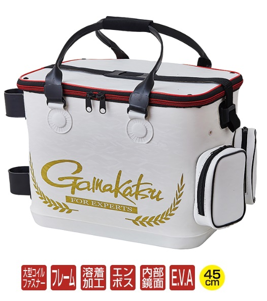 魔法のパペット　トッペマ　スゲーナ・スゴイデス　各3枚セット がまかつ がま磯 ロッドケース GC297 ブラック×レッド【大型商品