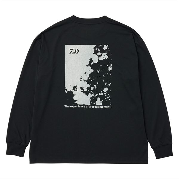 ダイワ ウェア DE-8824 ロングスリーブインク Ikasumi(M ブラック