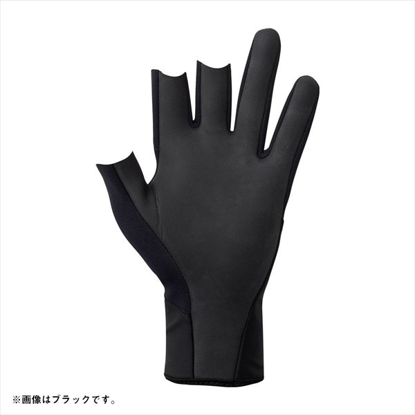 ダイワ 防寒手袋 DG-7325W タイタニュームα グローブ 3本カット(M