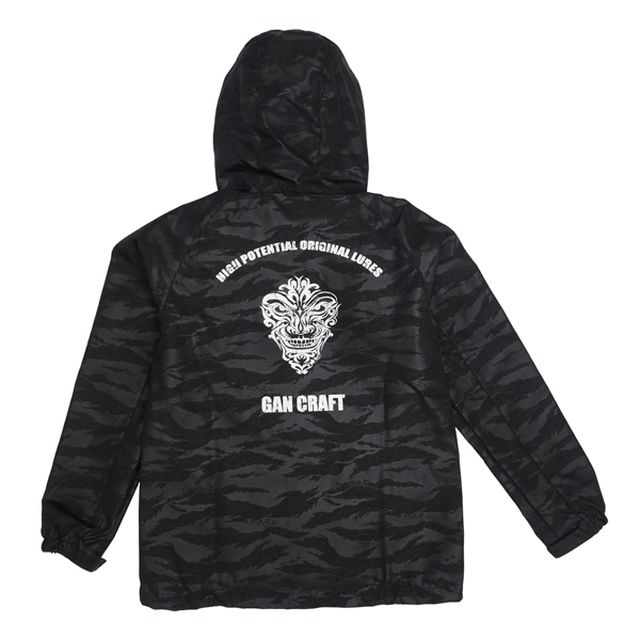 14000円【新品】GOLF　カモ柄　裏起毛 撥水加工ジャケット L 男女 ガンクラフト クラックフェイスシェルジャケット L タイガーカモ