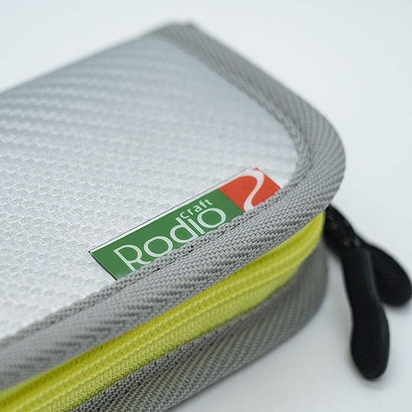 ロデオクラフト ルアーケース カーボンワレット ミニロング シルバー