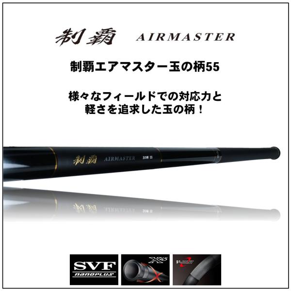 ダイワ 制覇 エアマスター 玉ノ柄 55 2019モデル: 竿｜の通販なら釣具