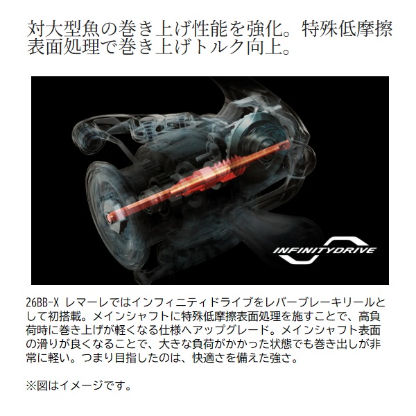 シマノ レバーブレーキリール 26 BBXレマーレ 6000DHG【即日発送