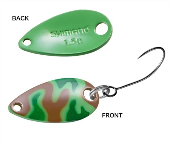 シマノ スプーン TR-C15R カーディフ ロールスイマー カモエディション