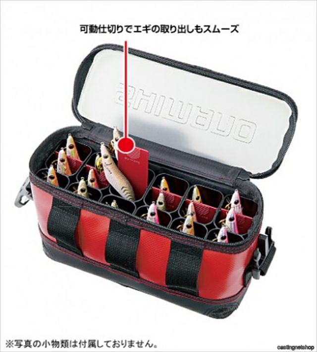 シマノ セフィアエギストッカーWBー235I レッド L: バッグ
