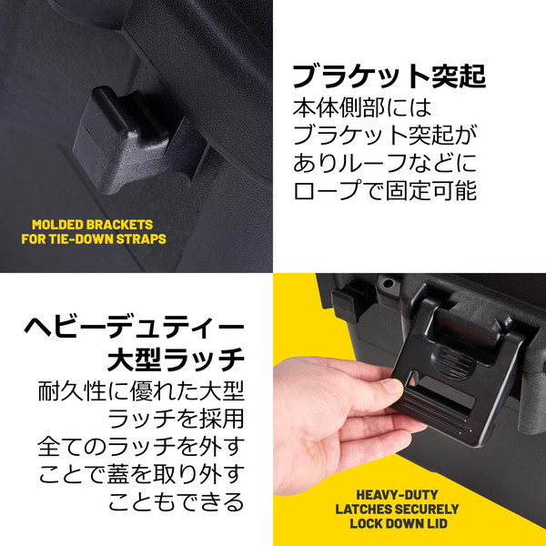 プラノ ケース スポーツマンズトランク Medium ブラック: バッグ