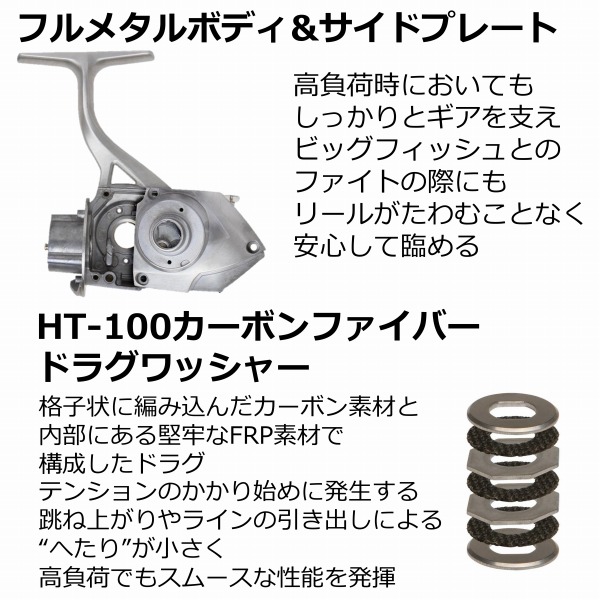 スピニングリール　ベイトリール 4点セット Amazon | スピニングリール ベイトリール 汎用 海 淡水 バス 釣り 超