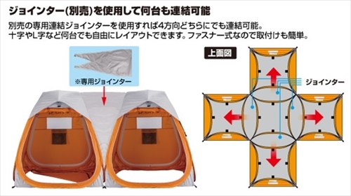 訳あり】プロックス クイック連結テント: キャンプ・アウトドアー