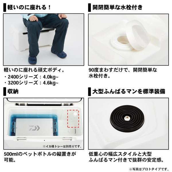 ダイワ クーラーボックス ライトトランクα GU2400 レッド: クーラー