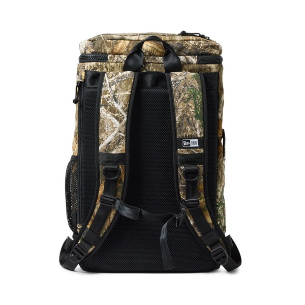 極美品　ニューエラ　32L　リュック　リアルツリー　完売モデル ニューエラジャパン タックルバッグ ボックスパック 32L プリントロゴ