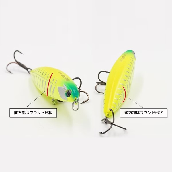 フィッシュマグネット バスルアー TYGAN90 #05 チャートバッククリア