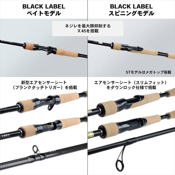 ﾀﾞｲﾜ ﾌﾞﾗｯｸﾚｰﾍﾞﾙ SG 551L+RB(ﾍﾞｲﾄ 1ﾋﾟｰｽ ｸﾞﾘｯﾌﾟｼﾞｮｲﾝﾄ)【大型商品 