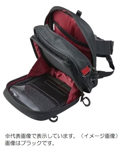 シマノ タックルバッグ BP-201W セフィア ランガンポーチ(ONE グレー