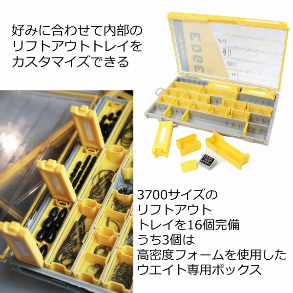 PLANOタックルケース.ルアーまとめて！ プラノ ルアーケース EDGE スピナーベイトBOX : 釣具の