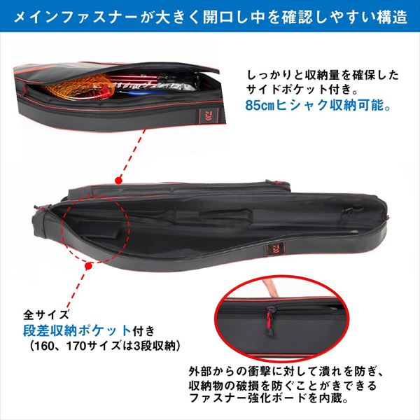 ダイワ ロッドケース ロッドケースFF145R(M) ブラック【即日発送