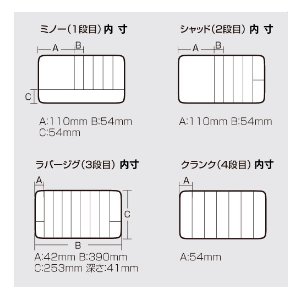 明邦化学 ルアーケース VS-8050 スモークBK: バッグ・ケース｜釣具の
