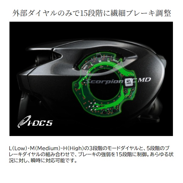 シマノ ベイトリール 26 スコーピオンDC MD 200XG(右): リール｜釣具の