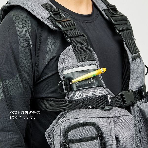 リバレイ ライフジャケット 7660 RBB ウェーディングベスト23LIMITED