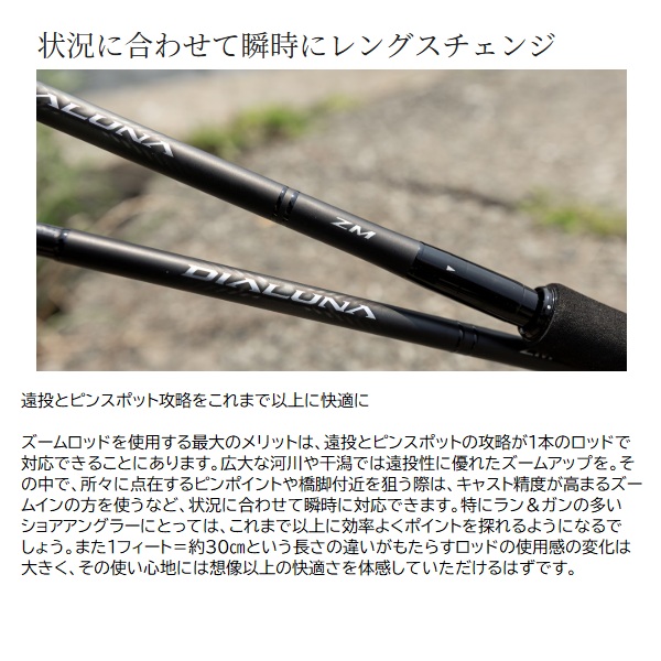 シマノ シーバスロッド ディアルーナ ズーム S76-86ML(スピニング 3