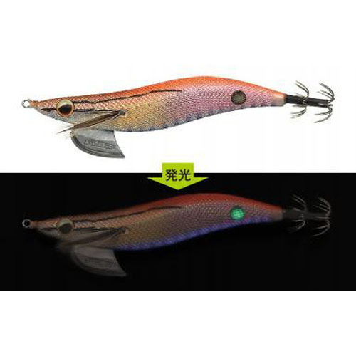 エバーグリーン エギ番長3．5号XS ＃UV0208HS オレンジ 