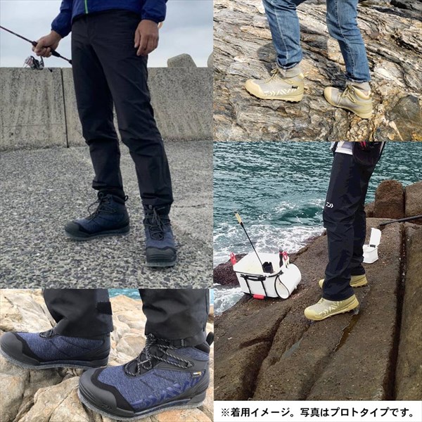 ﾀﾞｲﾜ ﾌｨｯｼﾝｸﾞｼｭｰｽﾞ DS-2150CD ﾌﾞﾗｯｸ 27.0: ウェア・靴・ウェーダー 