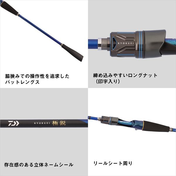 ダイワ 船竿 極鋭シロアマダイ MH-210(2ピース)(MH-210): 釣り小物