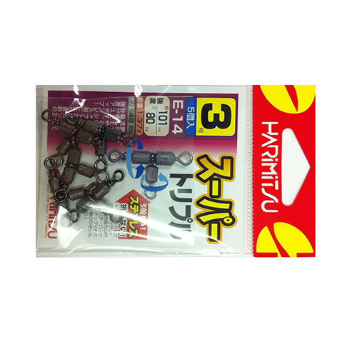 ハリミツ E-14 スーパートリプル 小袋入 3号: 仕掛用品｜釣具の通販
