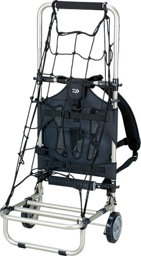 ダイワ Fパックキャスター（A）BK: 釣り小物・便利用品｜釣具の