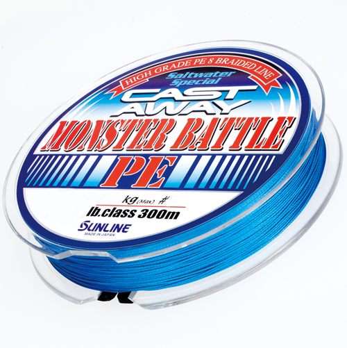 サンライン キャスト モンスターバトルPE 300m 50lb／＃3