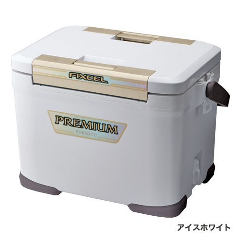 シマノ クーラーボックス フィクセル プレミアム １７０ｚｆ ０１７ｎ アイスホワイト クーラーボックス 釣具のキャスティングオンラインストア 全国50店舗以上を展開する大型釣具店