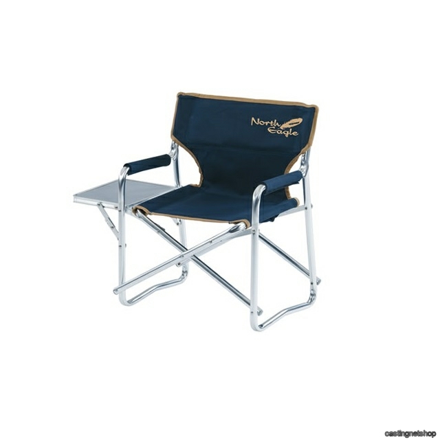 ノースイーグル ミニディレクターチェアテーブル付: キャンプ