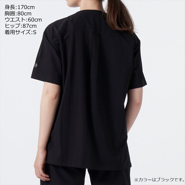 ダイワ ウェア DE-3622 フライポケットシャツ【即日発送】(M ブラック