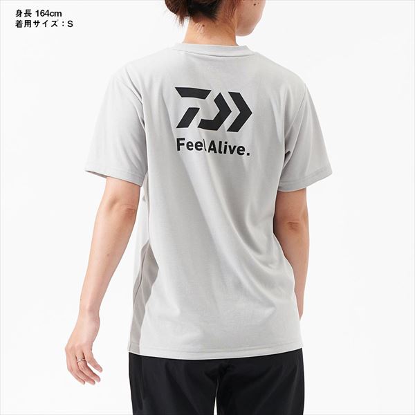 ダイワ ウェア DE-8325 ショートスリーブ バックプリントTシャツ【即日
