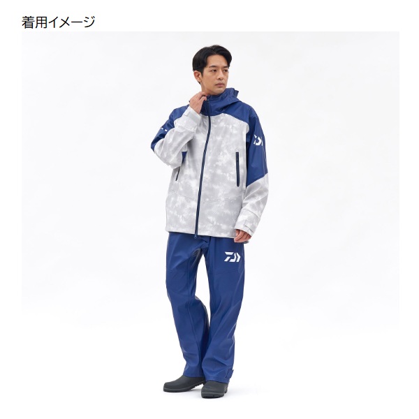 ダイワ　PUハイウエストオーシャンサロペットスーツ DR-6000 L ダイワ レインウェア DR-6026 PUオーシャンレインスーツ【即日発送】(S