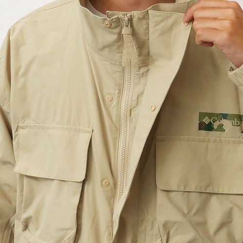 新品 コロンビア コラボ 撥水釣りジャケット コールドスパイダー PM3923 コロンビア ウェア PM3923 コールドスパイダーソフトシェルジャケット