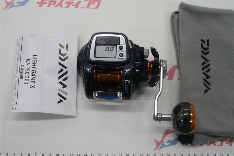 中古品 ダイワ ライトゲームｘ ｉｃｖ ３００ 中古 釣具のキャスティングオンラインストア 全国50店舗以上を展開する大型釣具店