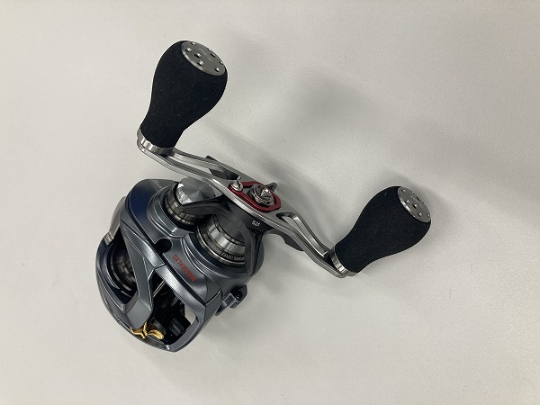 ダイワ スティーズ 90mmハンドル SLPWパワーラウンドノブ付 超美品