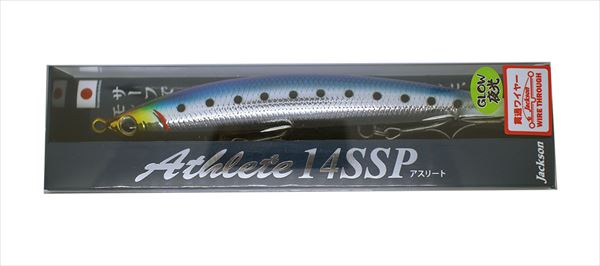 ジャクソン シーバスルアー アスリート14SSP UTGI 有頂天グロー狂
