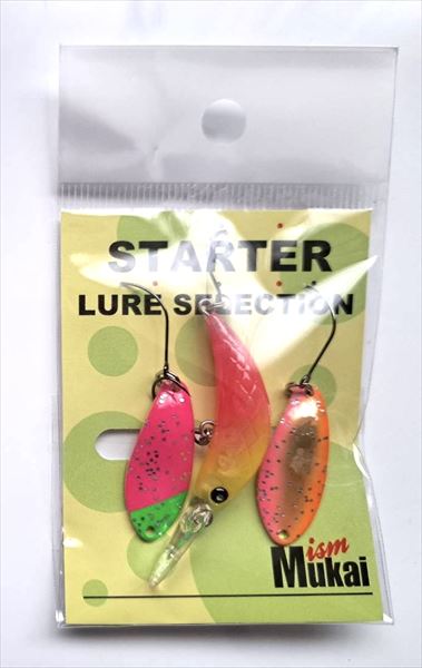 ムカイ トラウトルアー スターターセット タイプ2:スプーン(2枚)+