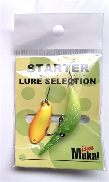 ムカイ トラウトルアー スターターセット タイプ4:スプーン(1枚)+