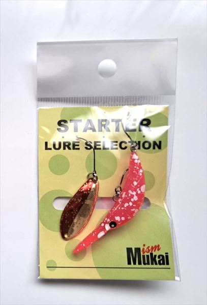 ムカイ トラウトルアー スターターセット タイプ4:スプーン(1枚)+