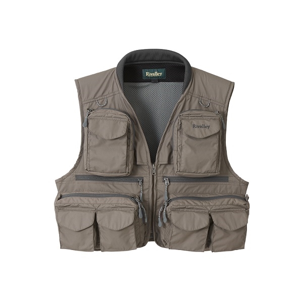 リバレイ フィッシングベスト 5429 RV ストリームガイドベストII タン L リバレイ フィッシングベスト 5429 RV ストリームガイドベストII タン