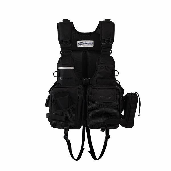 訳あり】リバレイ ライフジャケット RBB タイドゲームベスト ブラック