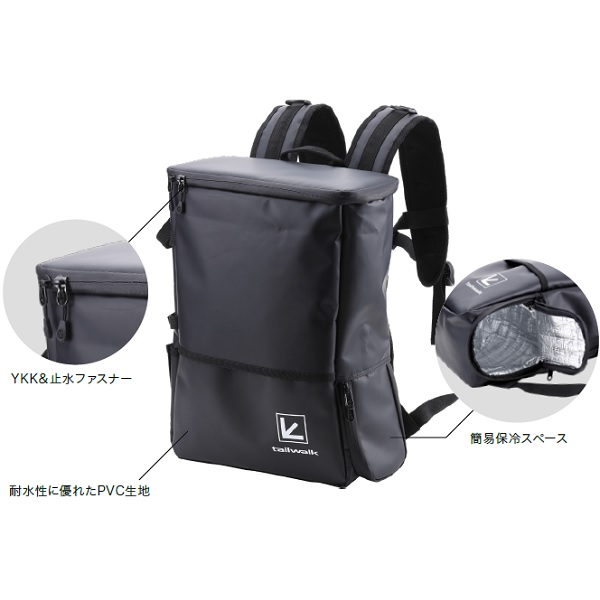 �e�C���E�H�[�N �^�b�N���o�b�O TW �E�H�[�^�[�v���[�t�o�b�N�p�b�N BLK-42�y���������z